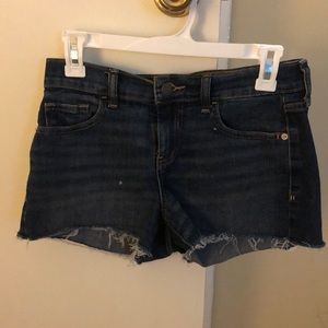 Size 2 Old Navy Distressed Denim Shorts